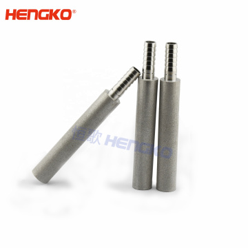 HENGKO custom 304 316 316L stainless steel carbonation aeration diffusion oxygen stone 0.2-100 microns